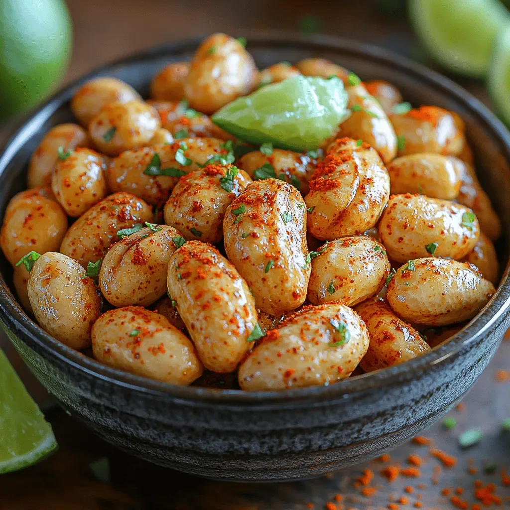 Zingy Lime Chili Roasted Peanuts