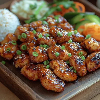 Spicy Korean BBQ Chicken Bites Recipe