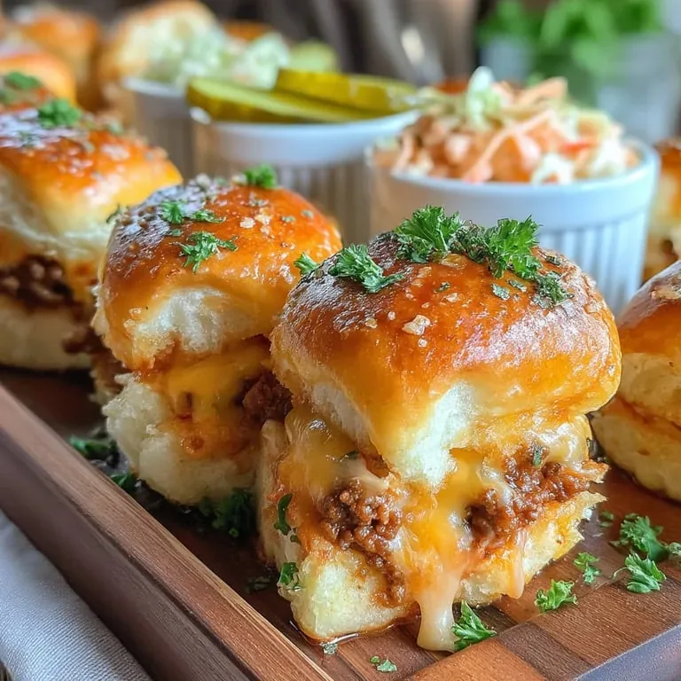 Mini Sloppy Joe Slider Rolls
