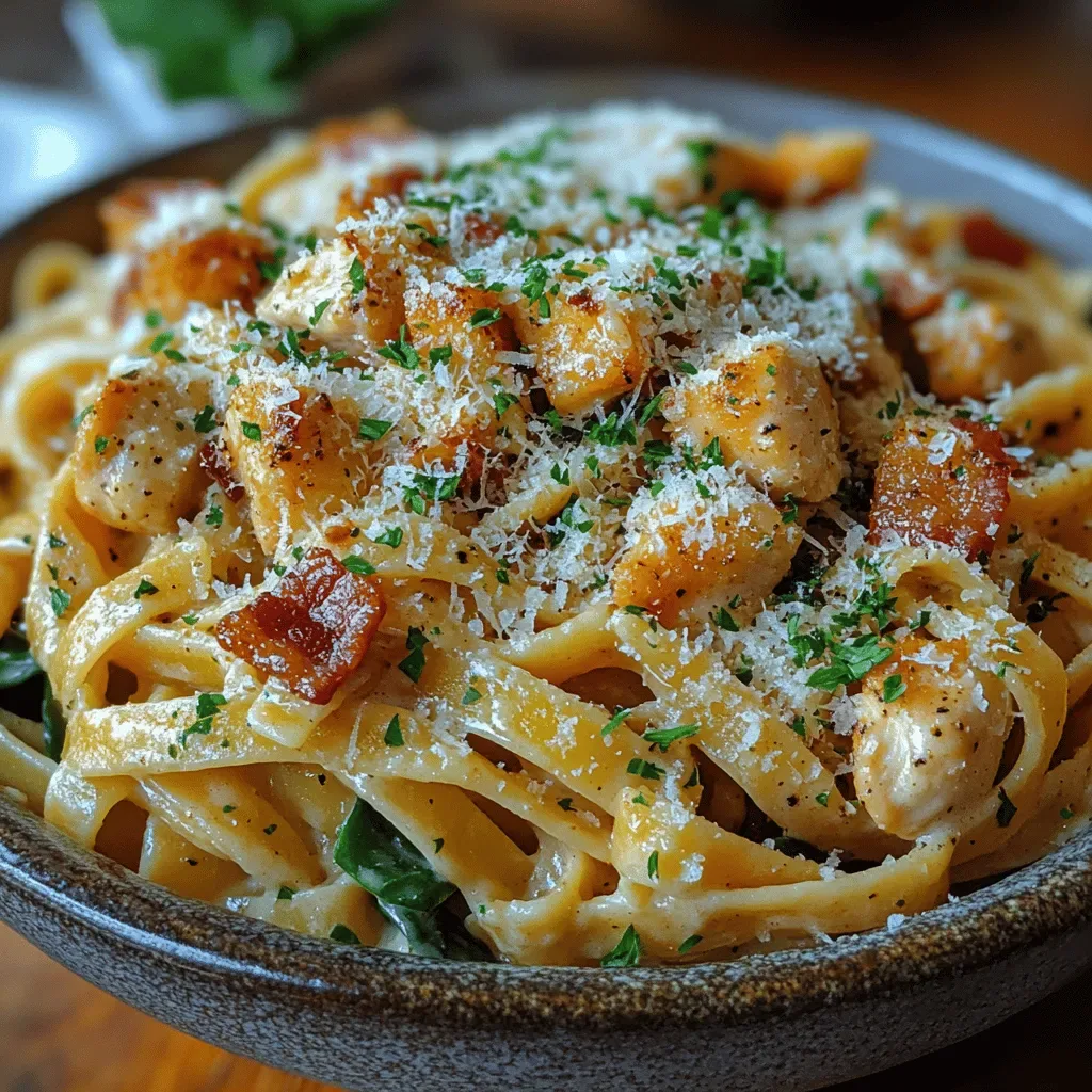 Creamy Chicken and Bacon Pasta: A Comfort Food Classic