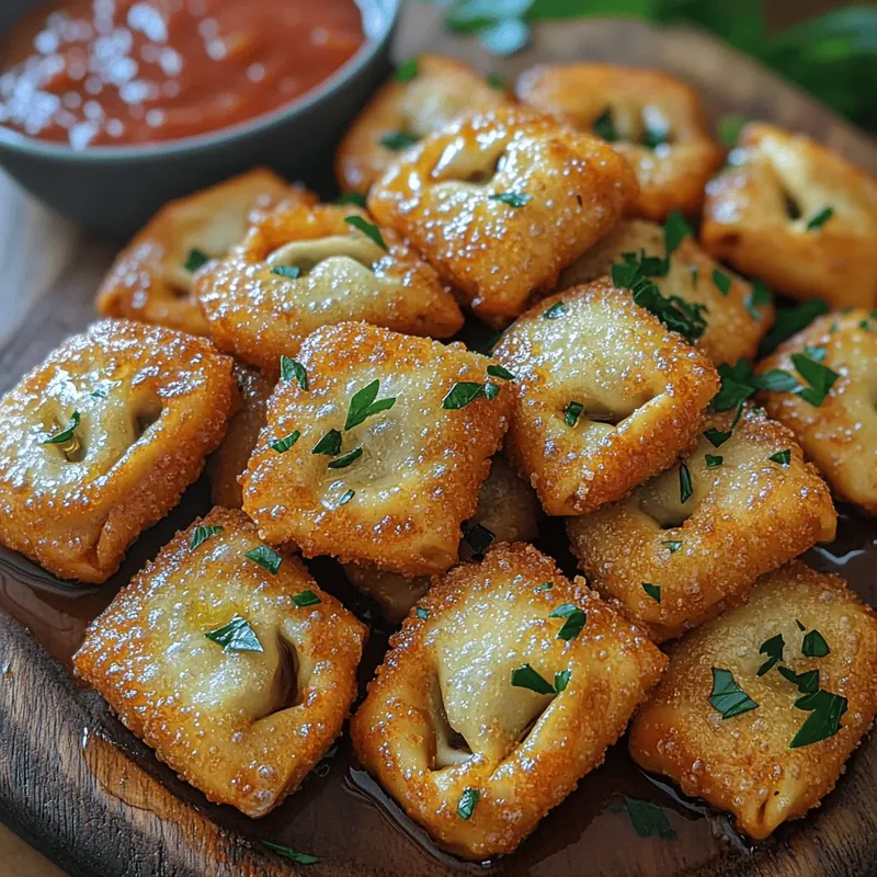 Crispy Parmesan Tortellini Bites: A Culinary Delight