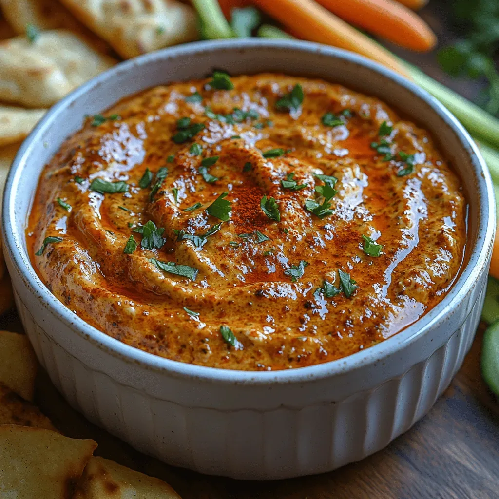 Delightful Roasted Red Bliss Dip: A Perfect Appetizer for Any Occasion