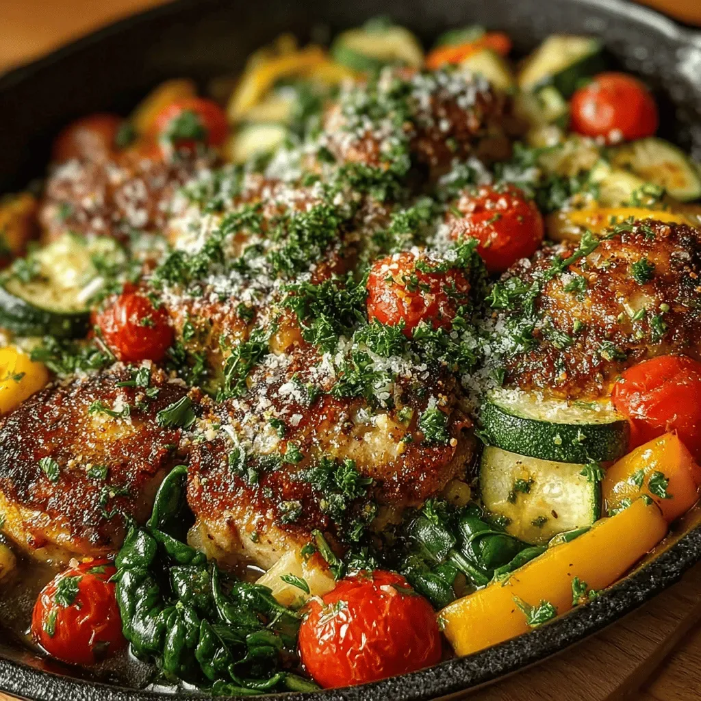 One-Pan Savory Chicken and Vegetable Delight