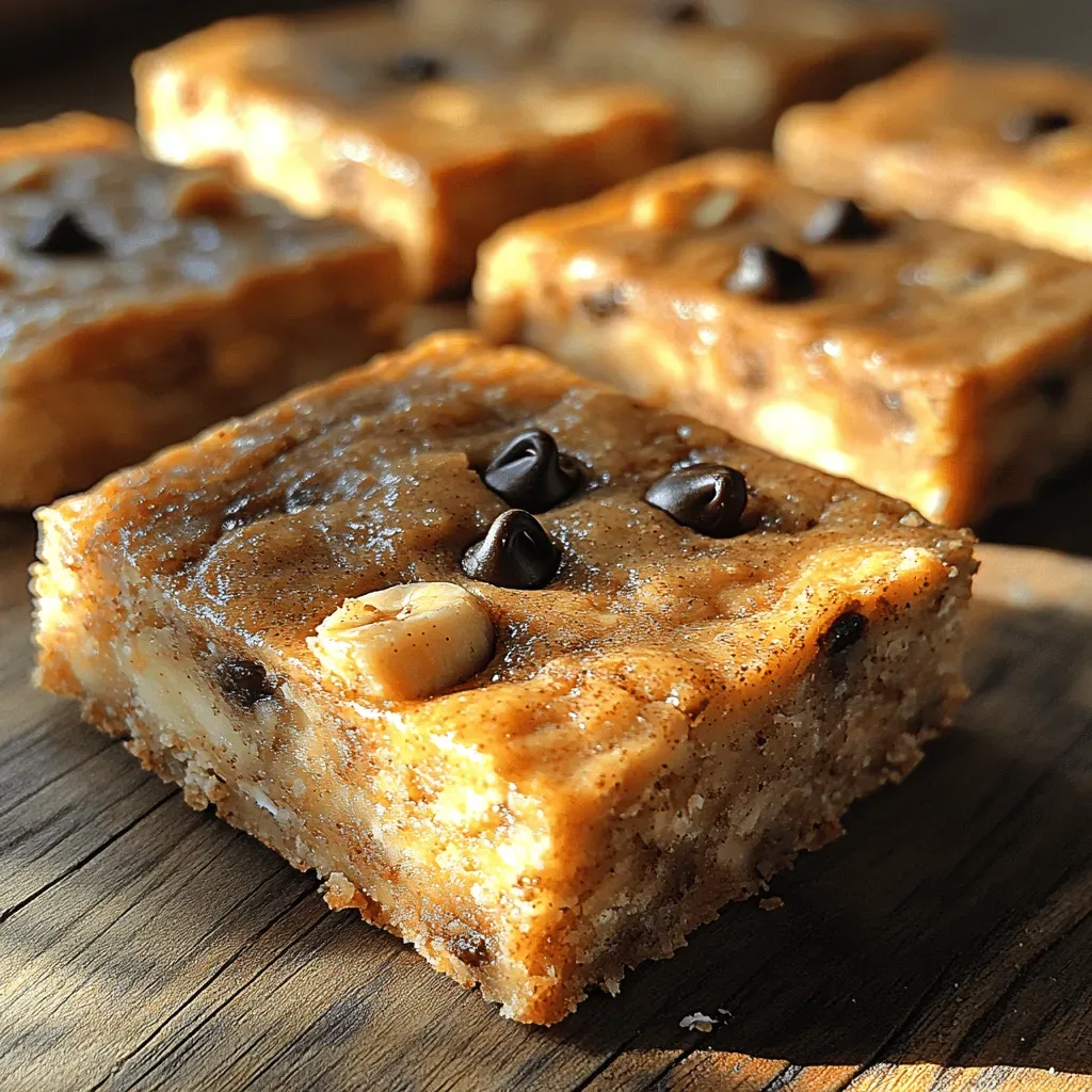 Peanut Butter Banana Oat Bars: A Nutritious Snack Option