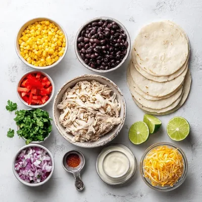 Spicy Southwest Chicken Wraps Recipe