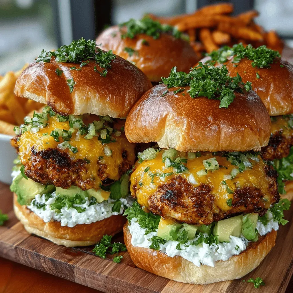 Zesty Green Chili Chicken Sliders: The Ultimate Flavor Experience