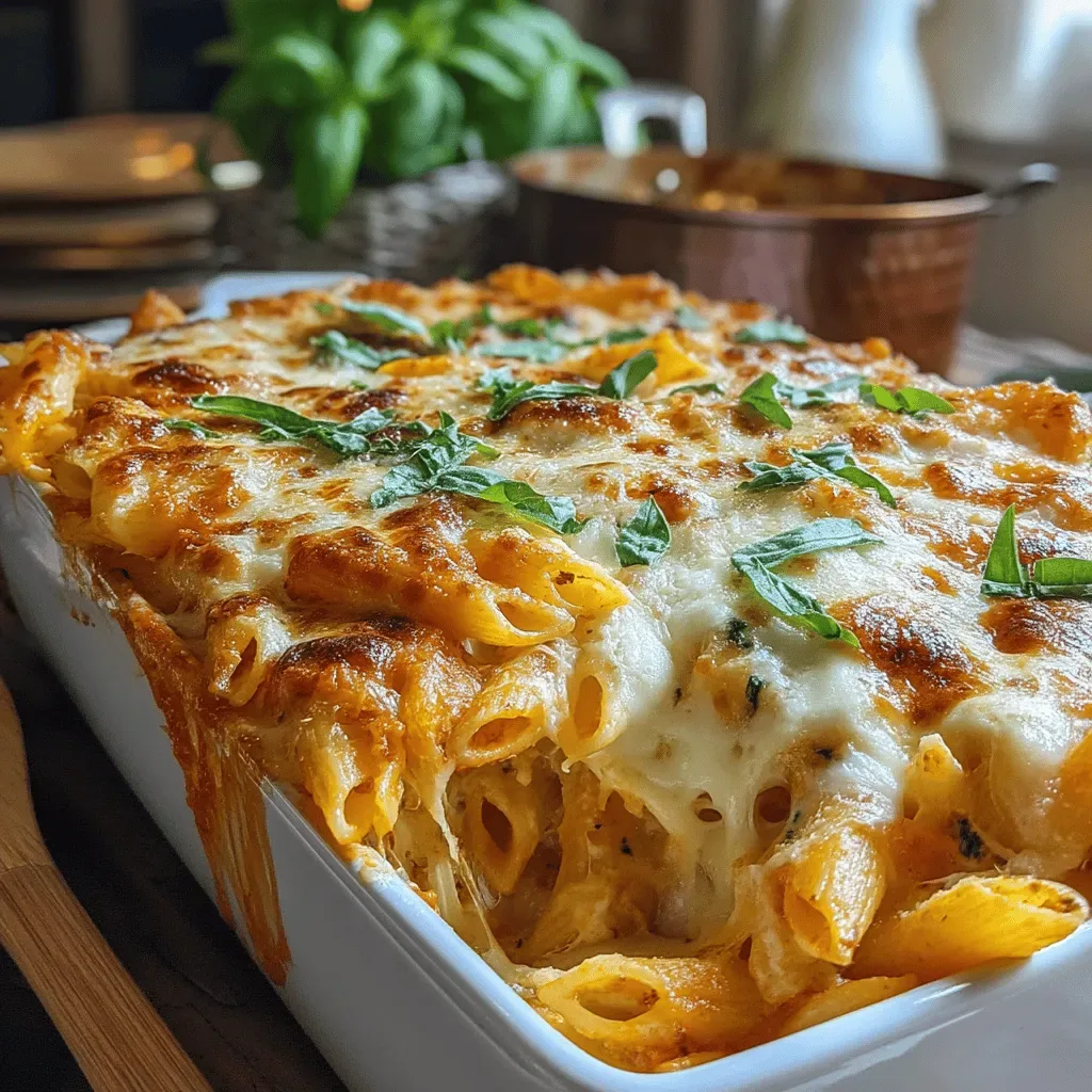 Creamy Spinach Ricotta Pasta Bake