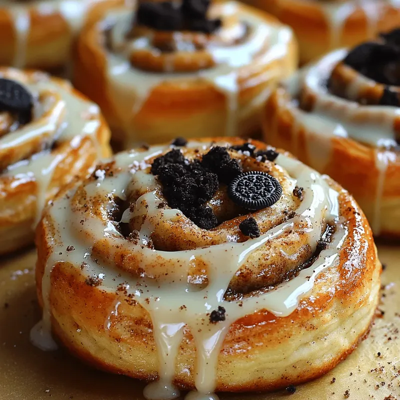 Oreo Cookies and Cream Cinnamon Rolls: A Sweet Twist on a Classic Treat
