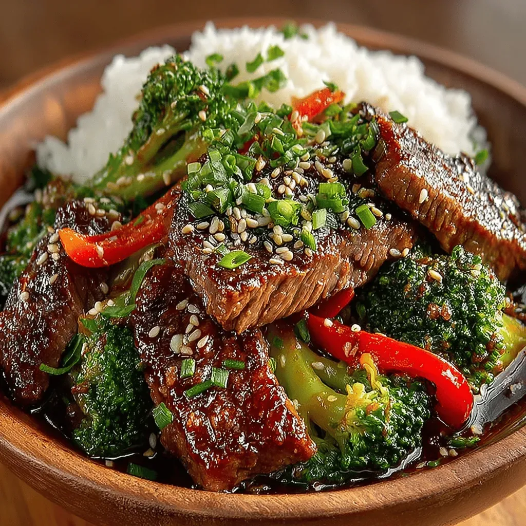 Savory Beef & Broccoli Boost: Cooking Process and Serving Suggestions