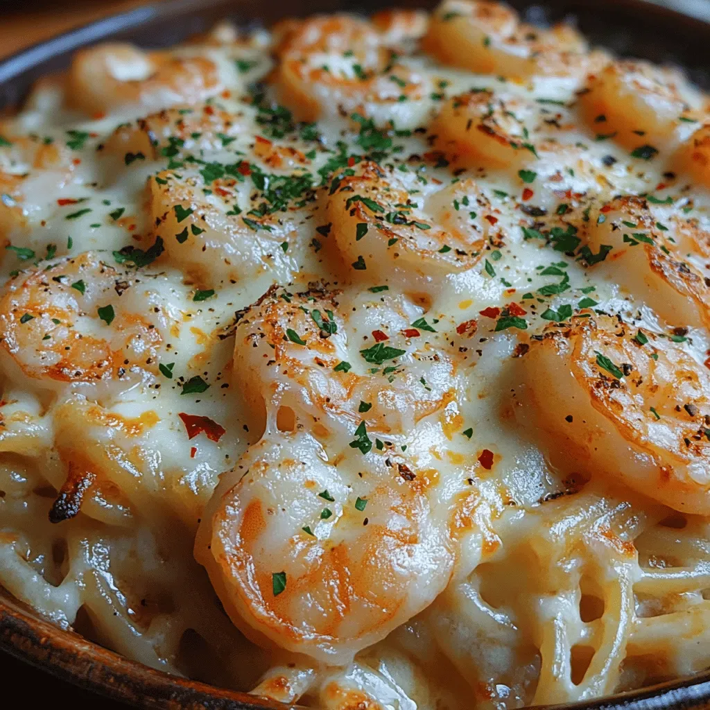 Savoring the Delight of Shrimp Scampi Pasta Bake