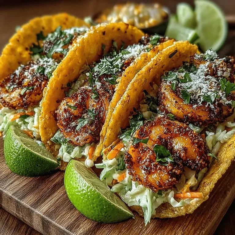 Deliciously Easy Shrimp Fiesta Tacos Recipe