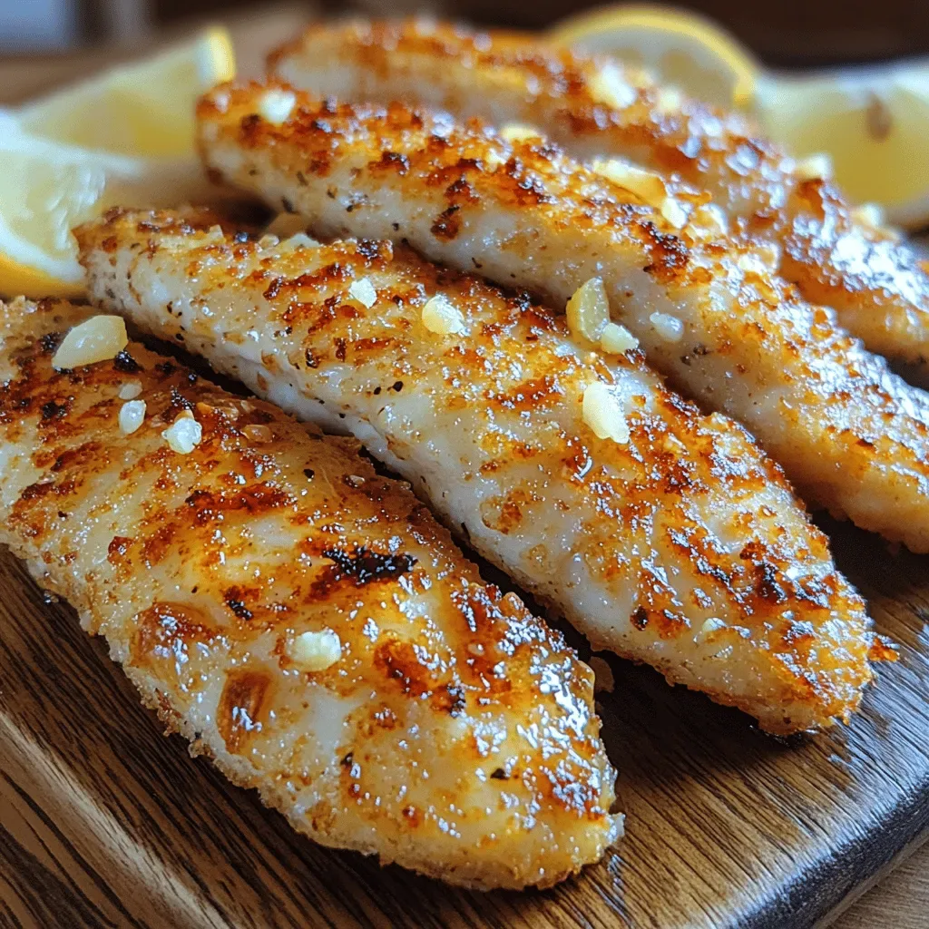 Zesty Lemon Garlic Parmesan Chicken Tenders: A Flavorful Family Favorite
