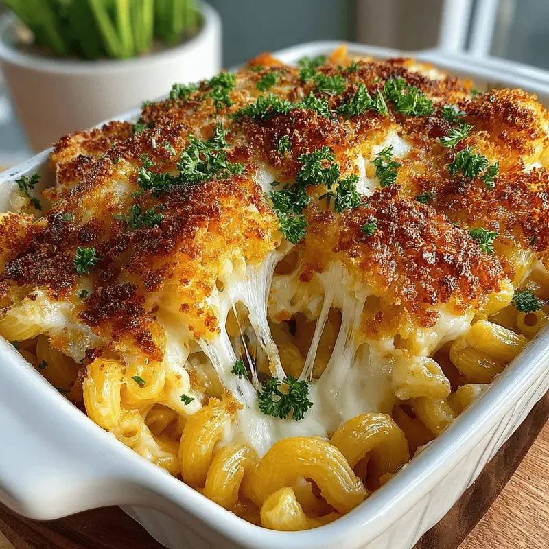 Classic Homemade Macaroni and Cheese Bake