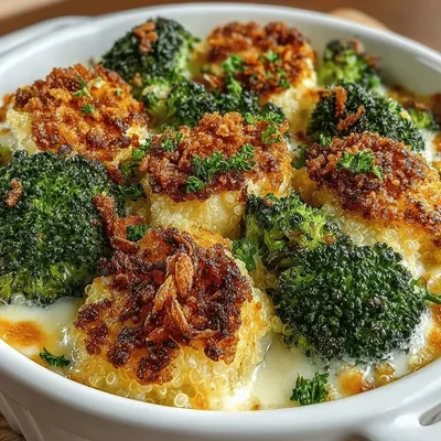 Cheesy Broccoli Delight Quinoa Casserole: Step-by-Step Instructions and Serving Suggestions