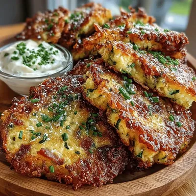 Cheesy Zucchini Bacon Fritters: A Culinary Delight