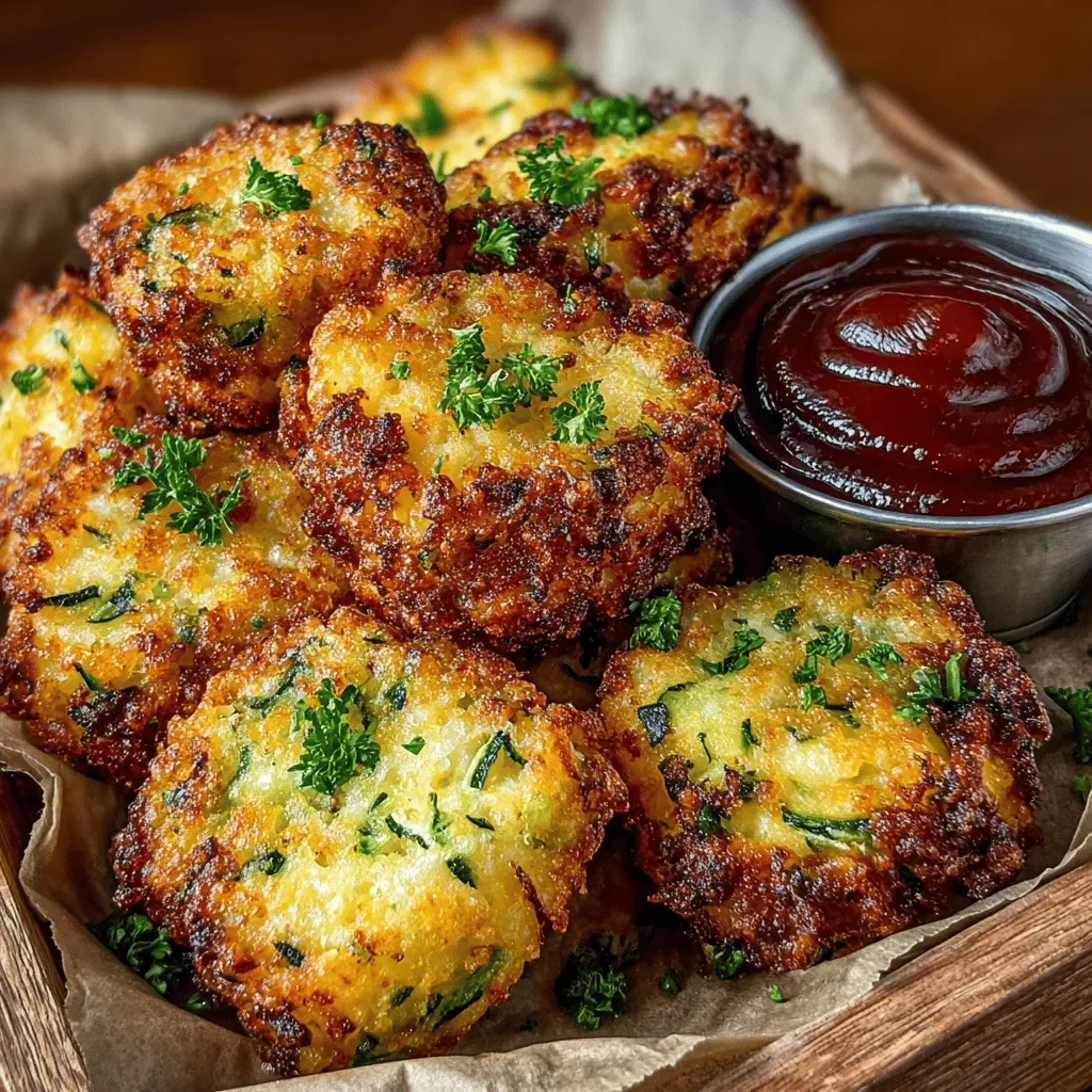 Zesty Zucchini Tater Tots: A Delicious and Healthier Alternative