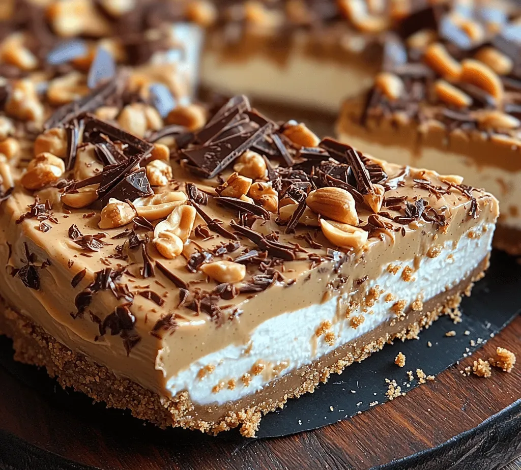 Creamy No-Bake Peanut Butter Delight: A Decadent Dessert Experience