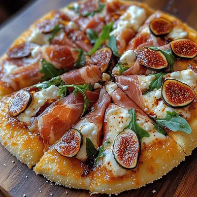 Spicy Fig & Prosciutto Pizza Delight: A Flavorful Culinary Adventure