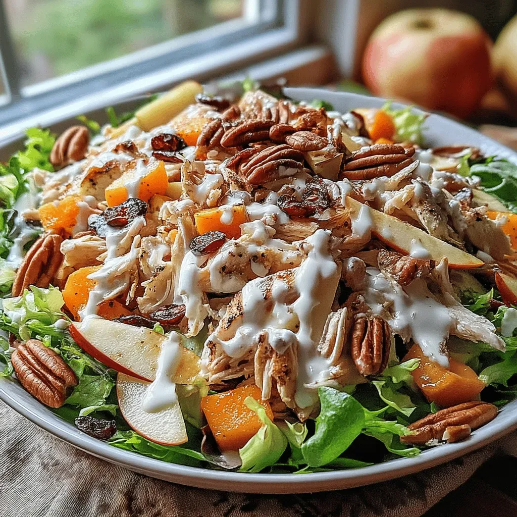 Fall Harvest Apple & Pecan Chicken Salad
