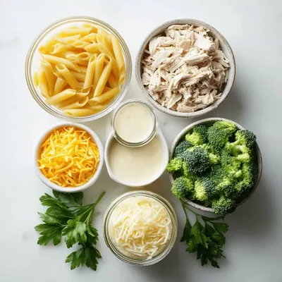 Cheesy Chicken and Broccoli Pasta Bake