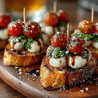 Mini Caprese Sandwich Skewers: A Delicious and Versatile Recipe
