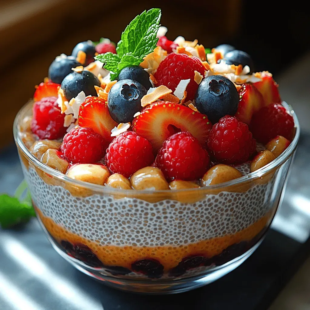 Berry Coconut Chia Pudding: A Deliciously Healthy Dessert