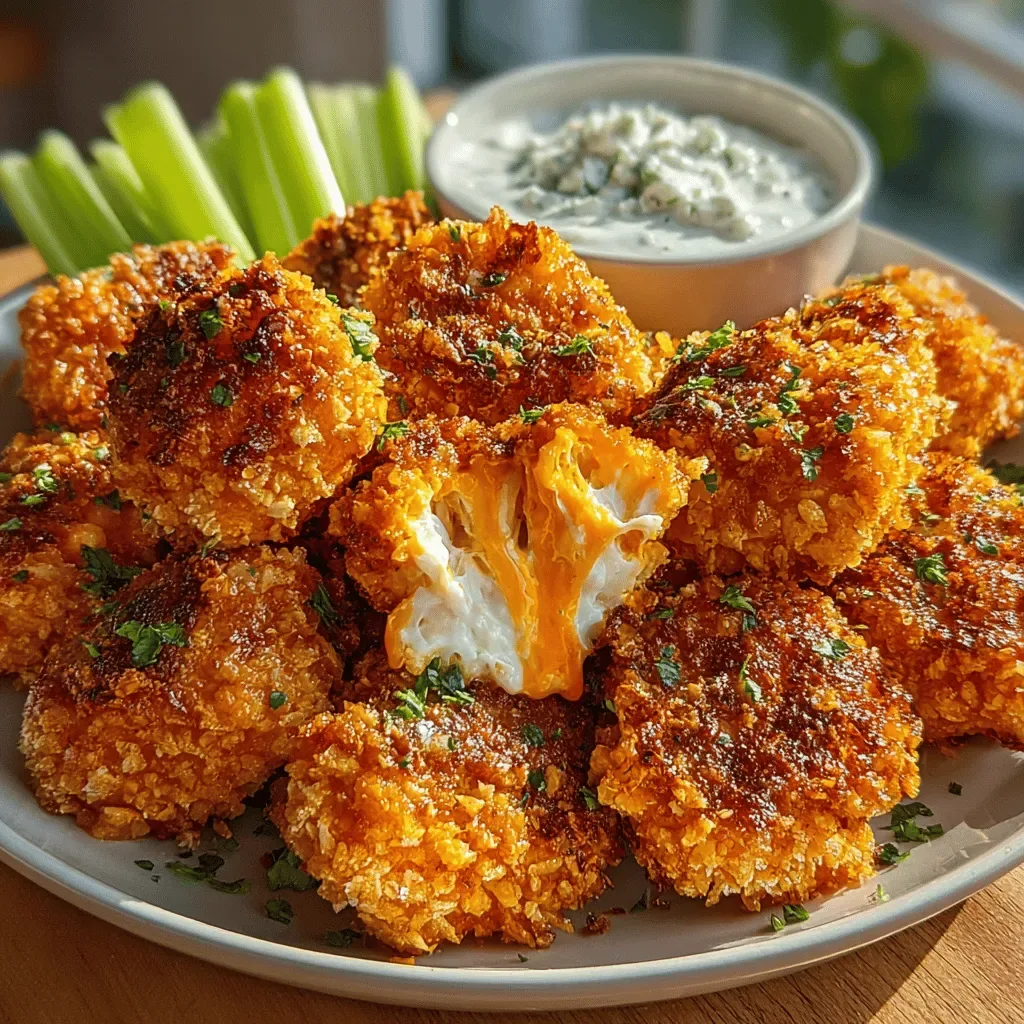 Spicy & Crunchy Air Fryer Buffalo Chicken Bites