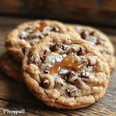 Salted Caramel Chocolate Bliss Cookies: An Indulgent Treat