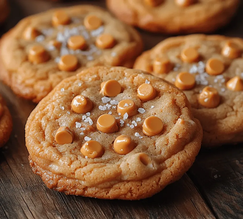 Sweet and Salty Delight: Salted Butterscotch Cookies