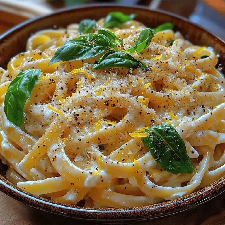 Zesty Lemon Ricotta Pasta with Arugula: A Vibrant Culinary Delight