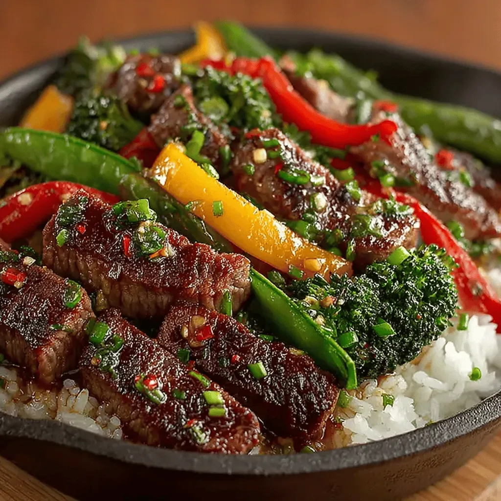 Homestyle Beef and Vegetable Stir-Fry