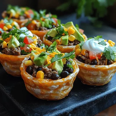 Mini Taco Cups: A Delicious Twist on Traditional Tacos