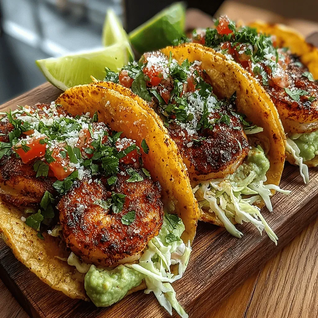 Zesty Shrimp Tacos