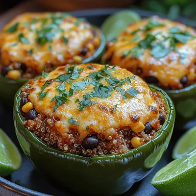 Stuffed Poblano Peppers with Turkey: A Wholesome Delight