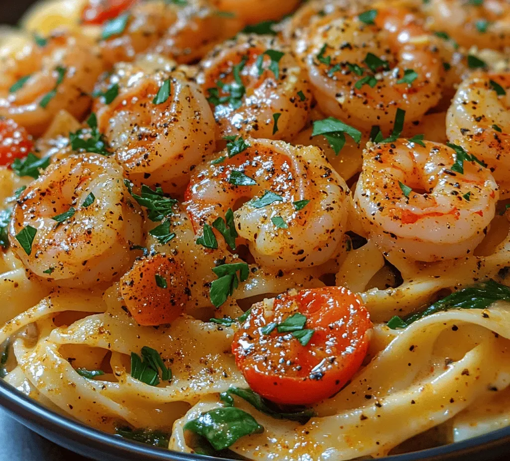 Spicy Cajun Shrimp Pasta Delight: A Flavorful Feast
