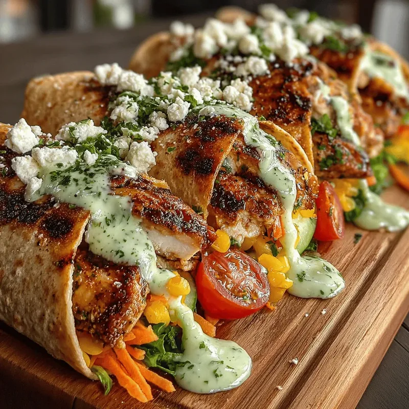 Basil Infusion Chicken Wraps: A Flavorful Delight