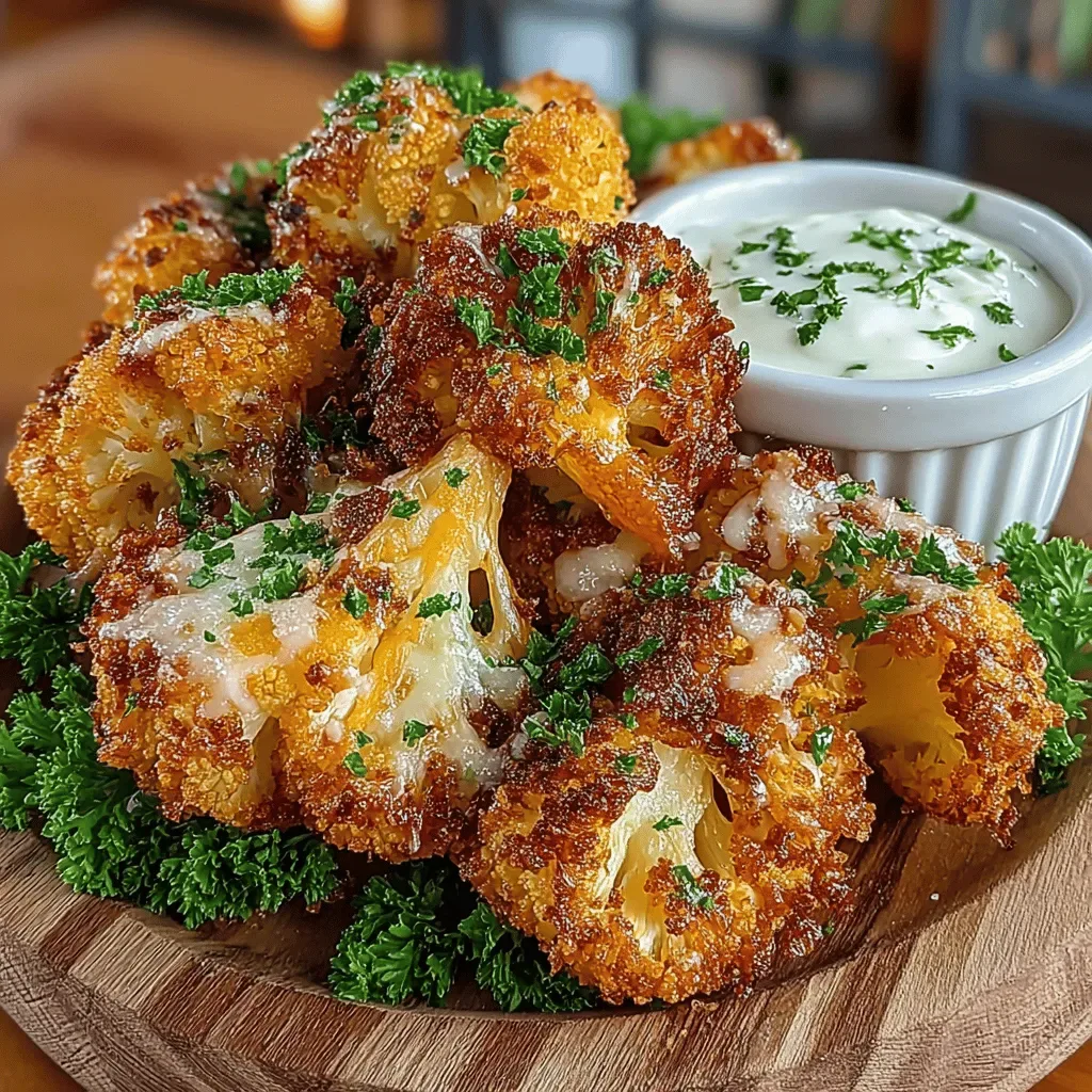 Crispy Air Fryer Cheddar Cauliflower Nuggets: Recipe Completion