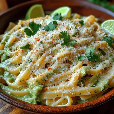 Creamy Cilantro Lime Pasta