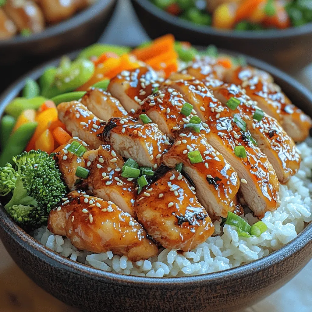 Sweet & Savory Teriyaki Chicken Bowls: A Flavorful Recipe for Any Occasion