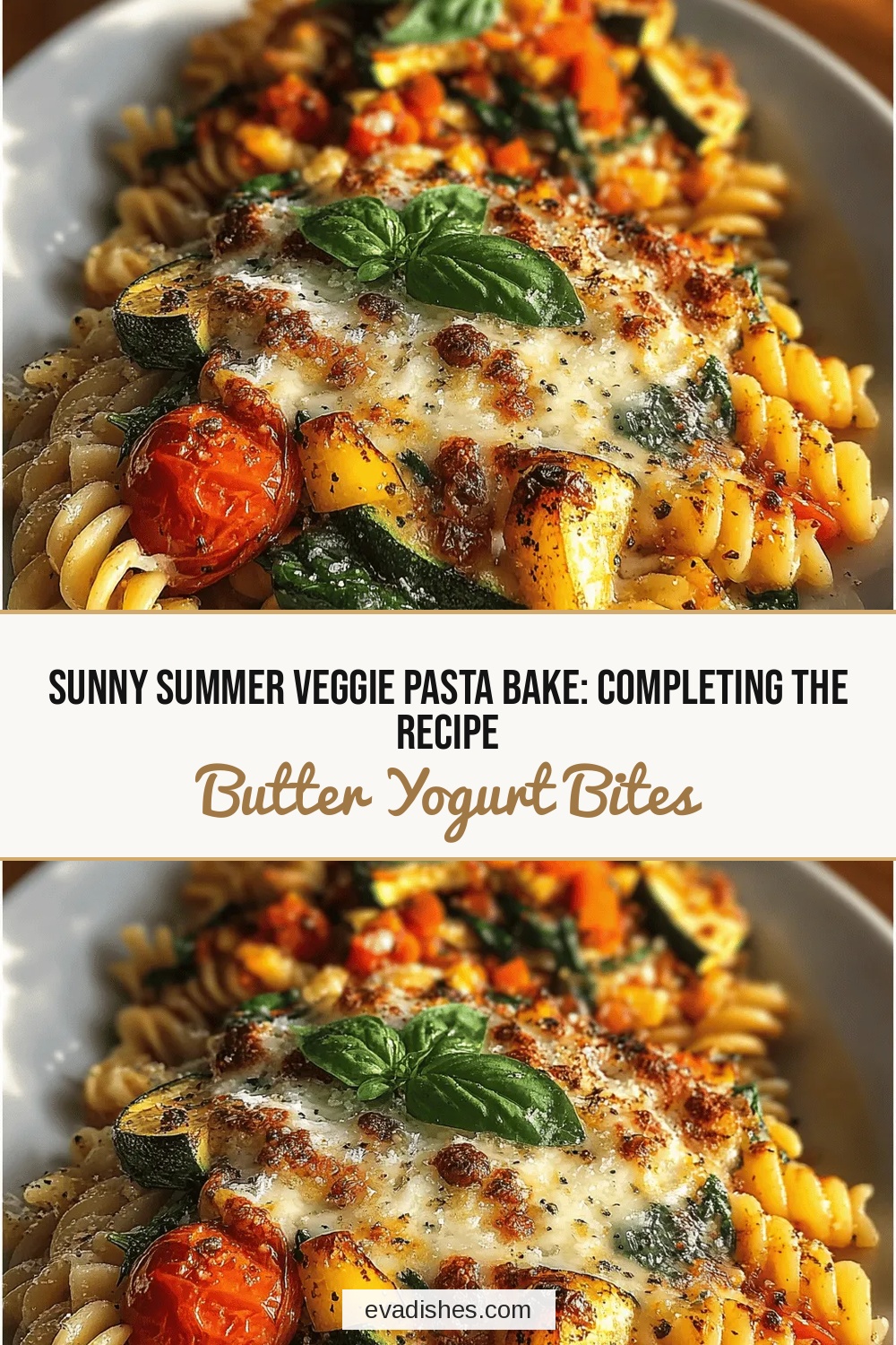 Sunny Summer Veggie Pasta Bake: Completing the Recipe