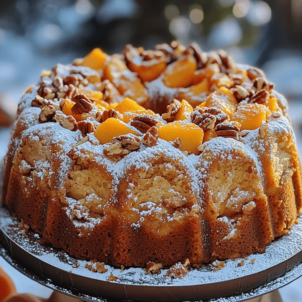 Peach Cobbler Bundt Cake Recipe: A Deliciously Unique Dessert