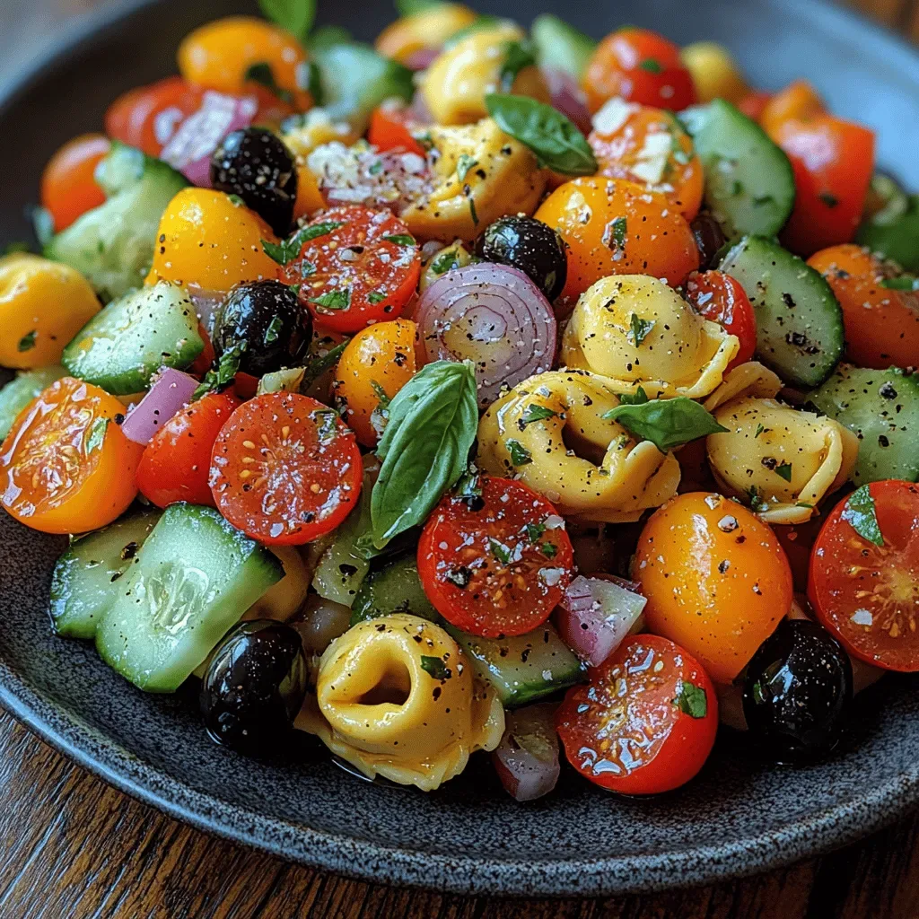 Tortellini Fiesta Salad: A Celebration of Flavor and Freshness