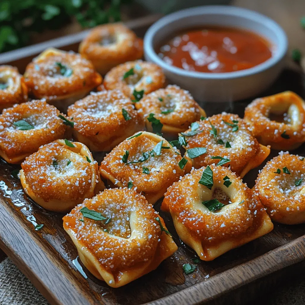 Crispy Parmesan Tortellini Bites: A Culinary Delight