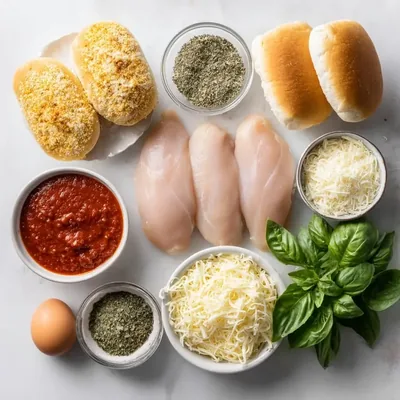 Crispy Oven-Baked Chicken Parm Sandwich