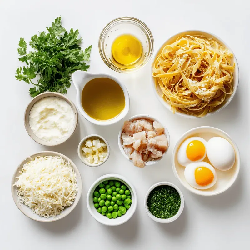 Creamy One-Pan Chicken Carbonara