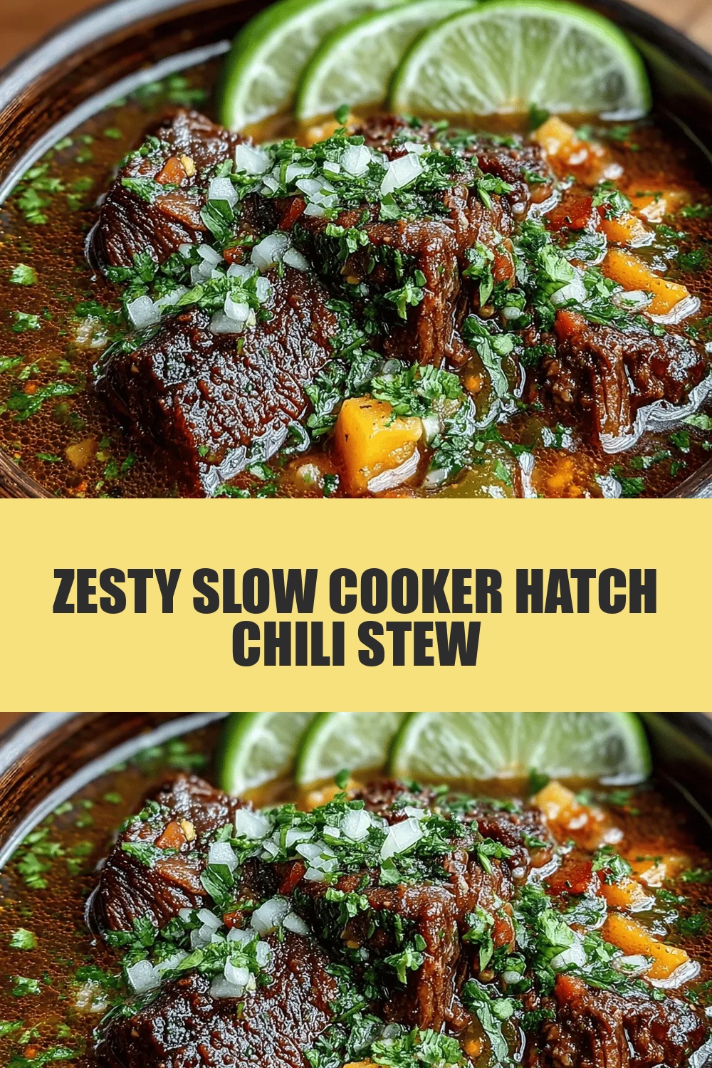 Zesty Slow Cooker Hatch Chili Stew