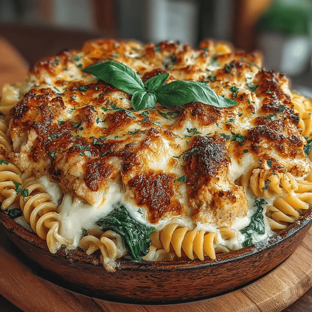 Cheesy Spinach & Chicken Delight Pasta Bake: A Complete Guide