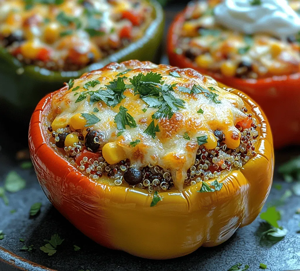 Cheesy Stuffed Bell Peppers Recipe