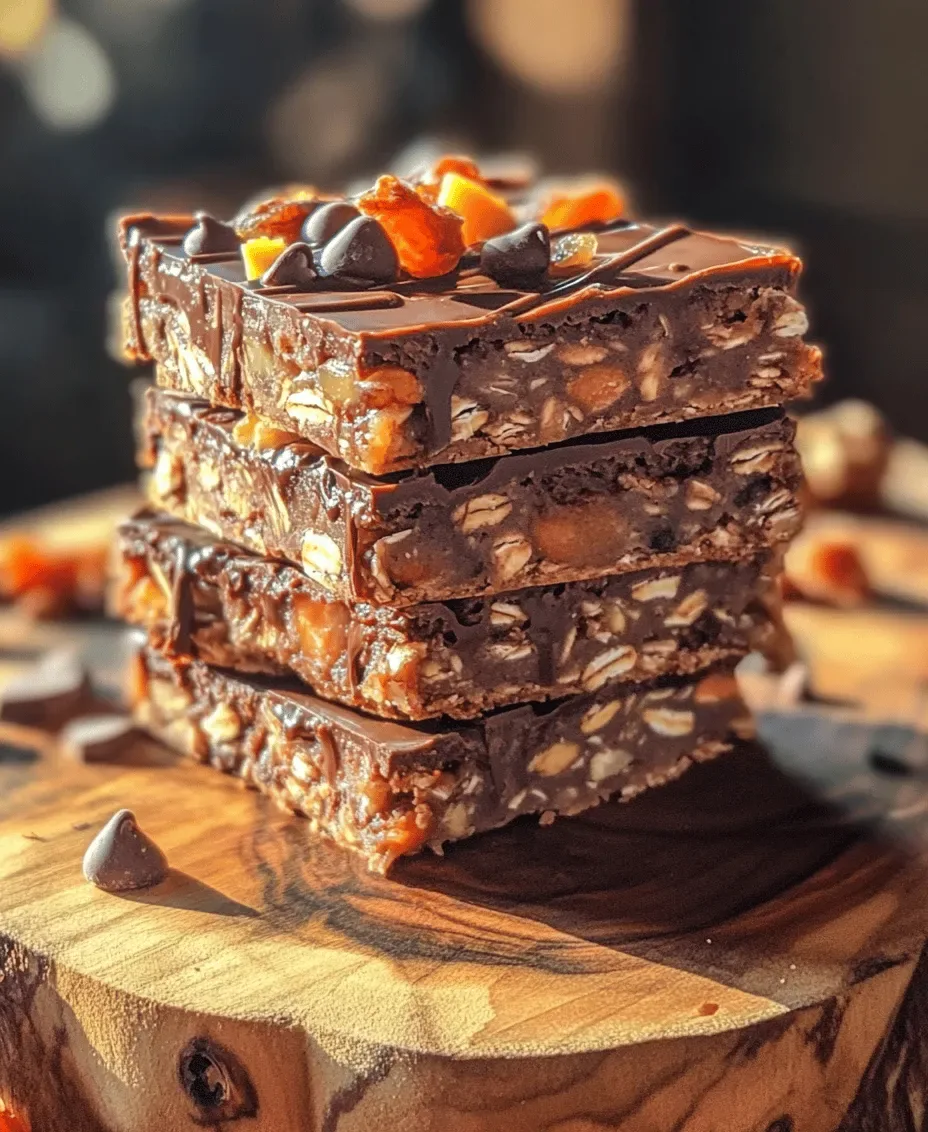 No Bake Chocolate Oat Bars Recipe: A Healthy Snack Delight