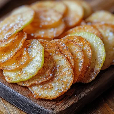 Crispy Cinnamon Bliss Apple Chips